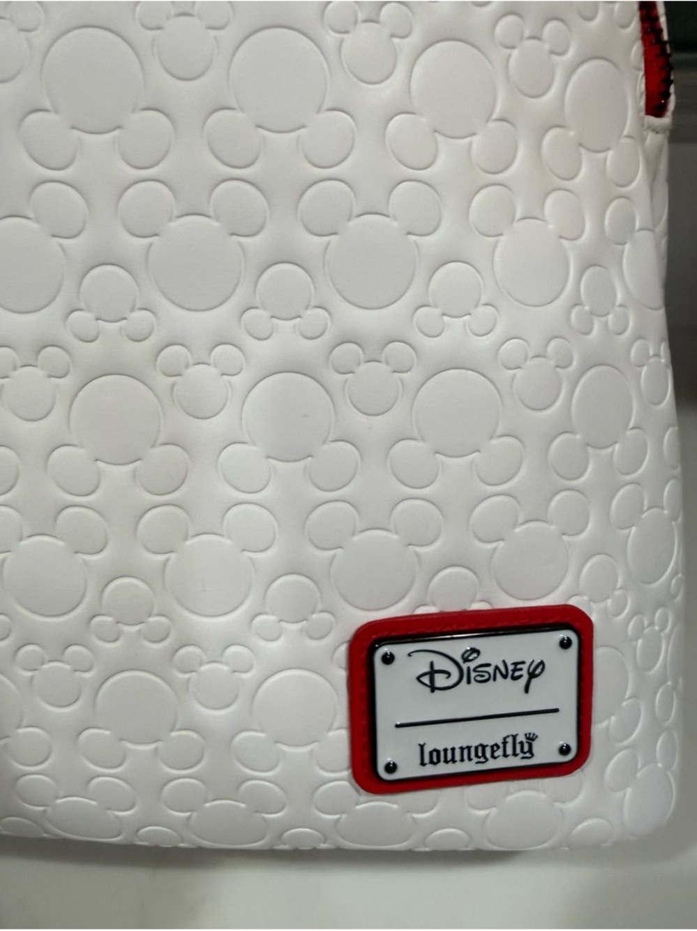 Loungefly Disney Mickey Mouse Embossed with Figural Handle Mini Backpack 🆕🆕🆕 - Picture 3 of 13